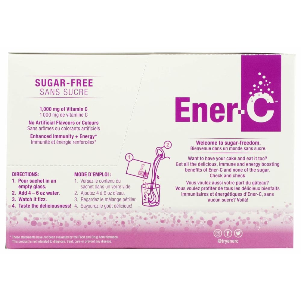 ENER C Ener C Vitamin C Sugar Free Mixed Berry Packet, 30 Pc
