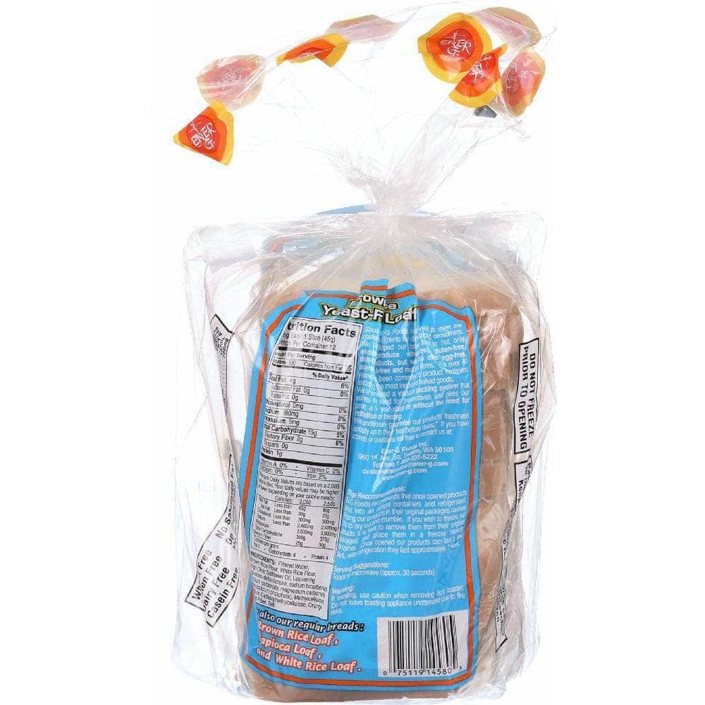 Ener G Foods Ener-G Foods Brown Rice Yeast-Free Loaf, 19 oz