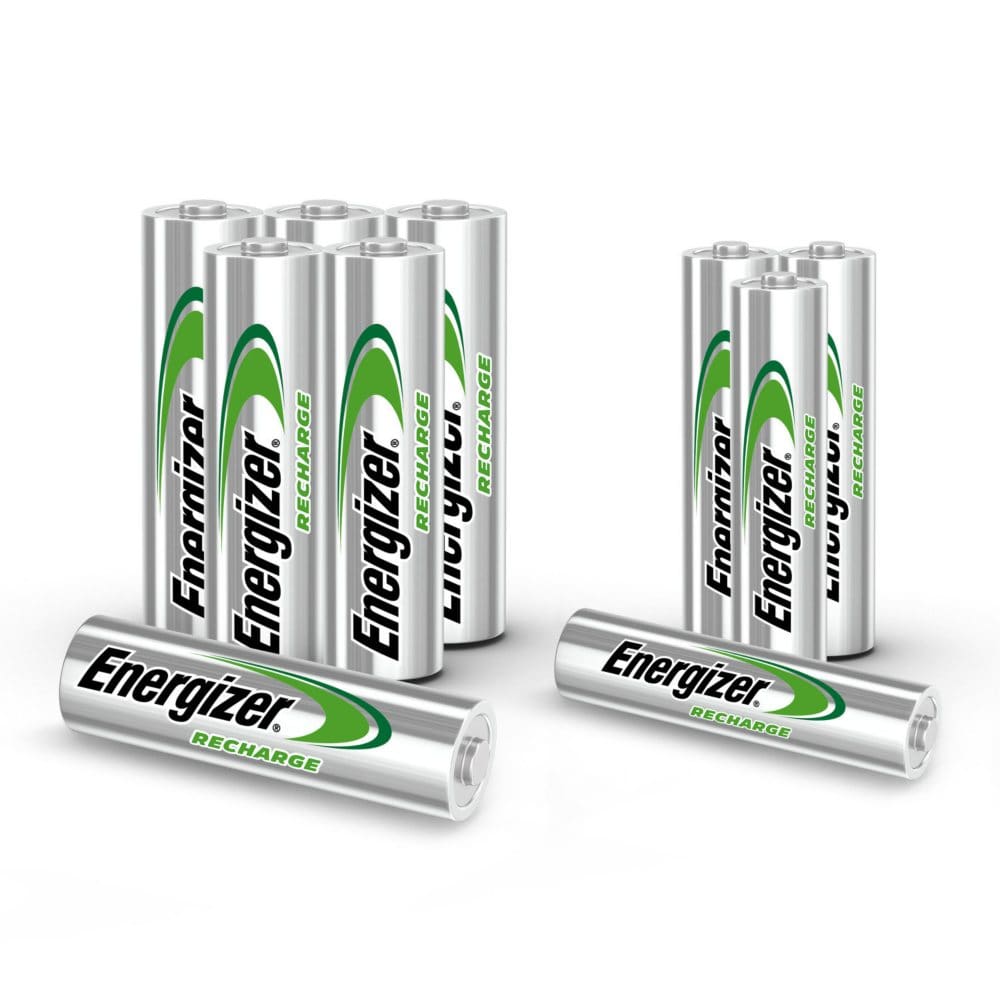 Energizer Recharge Power Plus AA (6) & AAA (4) Batteries - Batteries - Energizer