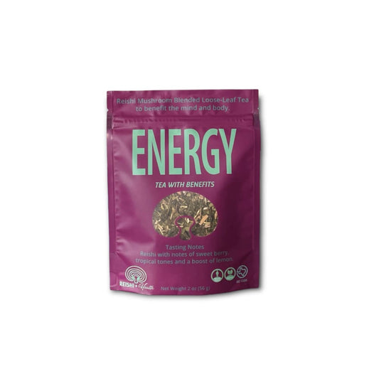 ENERGY Reishi Mushroom Tea - Energy Drinks - ShelHealth