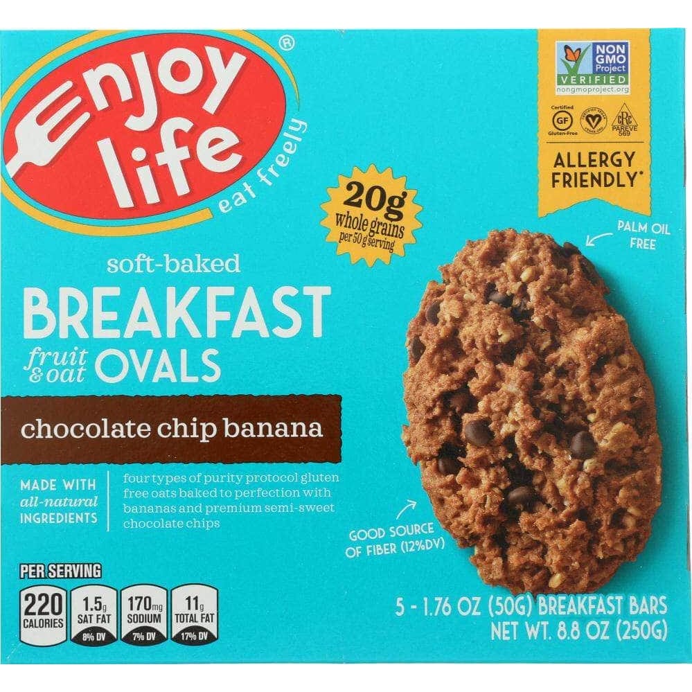 Enjoy Life Foods Enjoy Life Chocolate Chip Oval Breakfast Bar, 8.8 oz