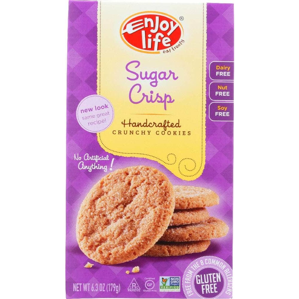 Enjoy Life Foods Enjoy Life Handcrafted Crunchy Cookies Sugar Crisp, 6.3 oz