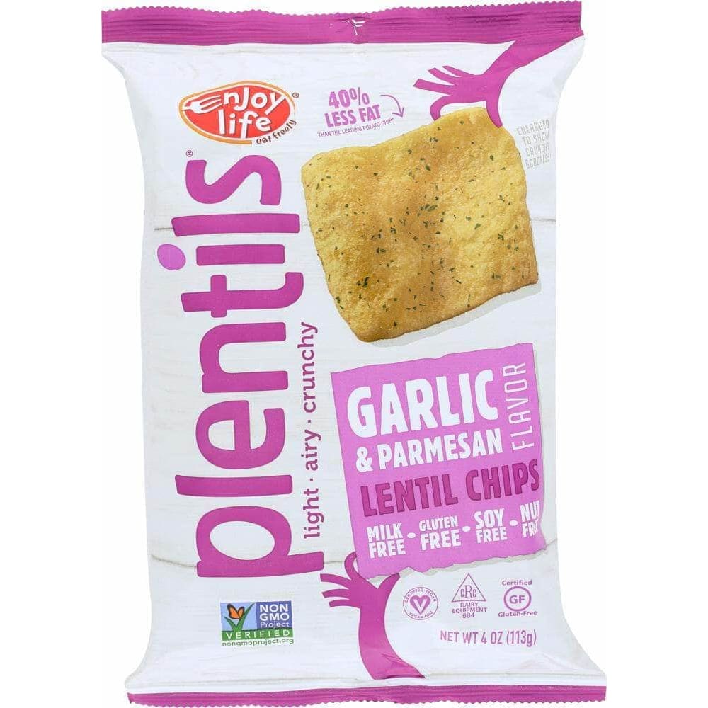 Enjoy Life Foods Enjoy Life Plentils Lentil Chips Garlic & Parmesan, 4 oz