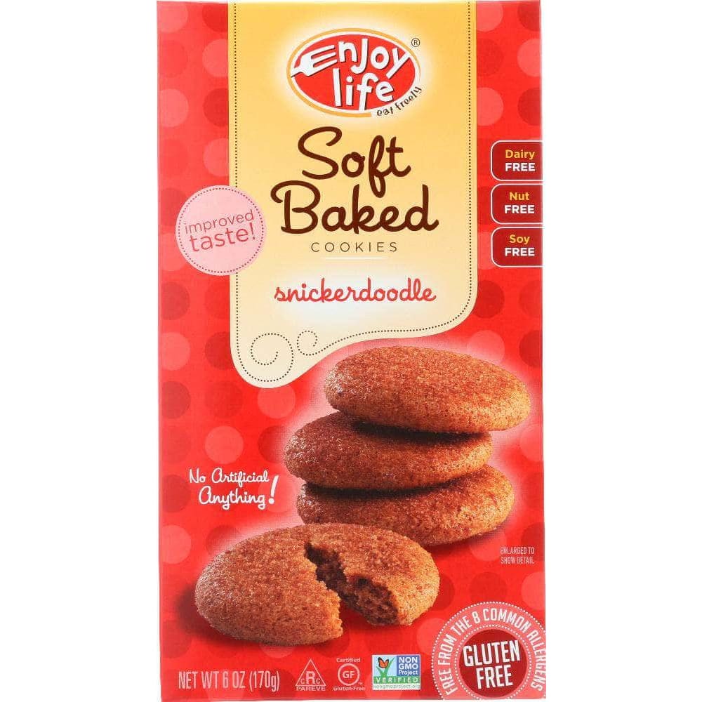Enjoy Life Foods Enjoy Life Soft-Baked Cookies Gluten Free Snickerdoodle, 6 oz