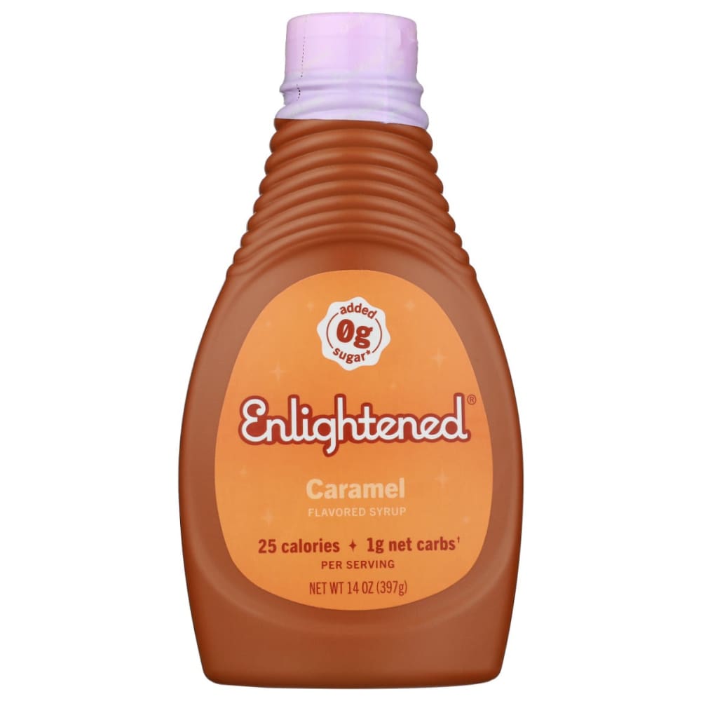 ENLIGHTENED: Sugar Free Caramel Syrup 14 oz (Pack of 3) - Grocery > Breakfast > Breakfast Syrups - ENLIGHTENED