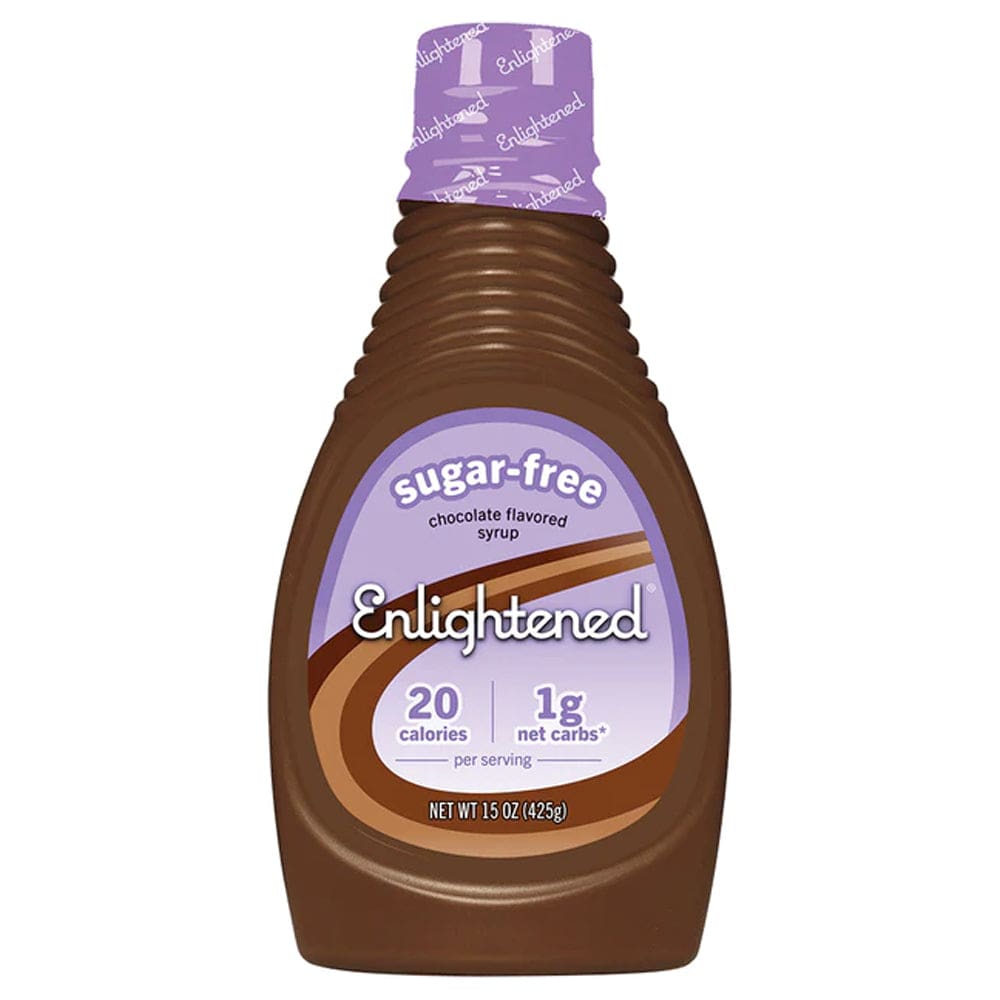 ENLIGHTENED: Sugar Free Chocolate Syrup 15 oz - Grocery > Chocolate Desserts and Sweets > Dessert Toppings - ENLIGHTENED
