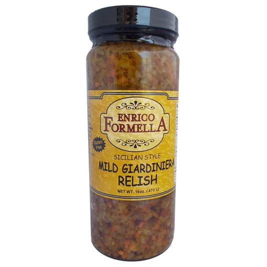 ENRICO FORMELLA: Relish Mild Giardiniera 16 OZ (Pack of 4) - Grocery > Pantry > Condiments - ENRICO FORMELLA