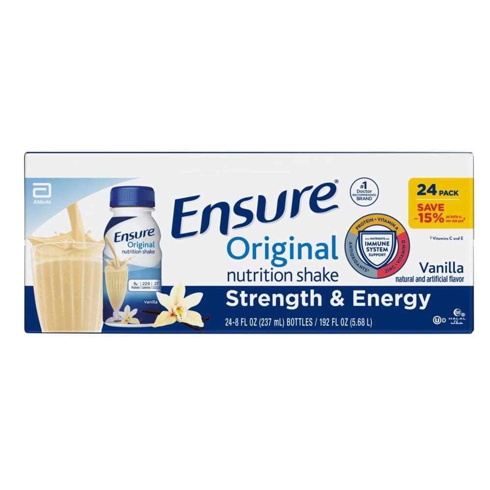 Ensure Original Vanilla Nutrition Shake 24 pk./8 fl. oz. - Ensure