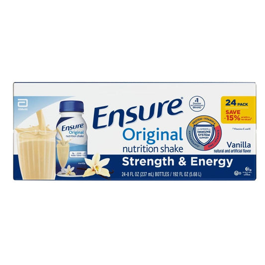 Ensure Original Vanilla Nutrition Shake 24 pk./8 fl. oz. - Ensure