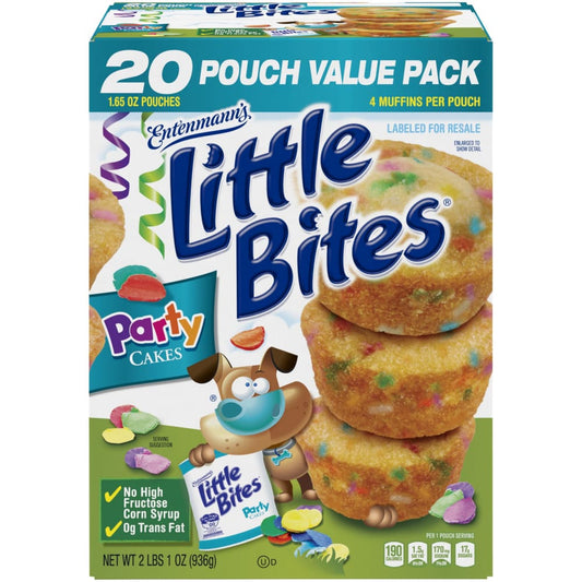 Entenmann’s Little Bites Party Cakes 20 pk. - Entenmann’s