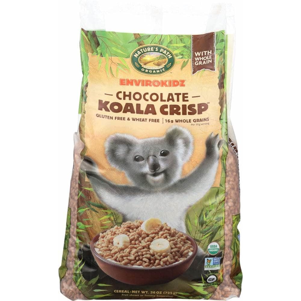 Natures Path Envirokidz Organic Koala Crisp Chocolate Cereal Eco-Pac, 26 oz