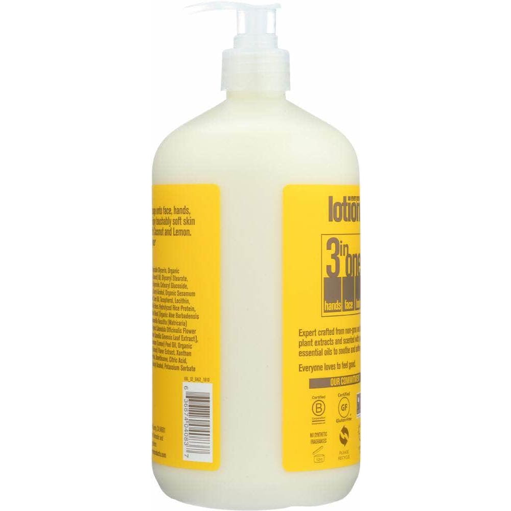 Everyone Eo Products Everyone 3-in-1 Coconut + Lemon Lotion, 32 oz