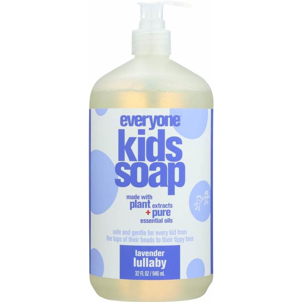 EVERYONE Eo Products Everyone For Kids 3-In-1 Lavender Lullaby Soap, 32 Oz