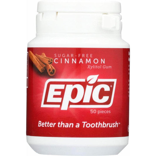 EPIC DENTAL Epic Dental Gum Cinnamon Xylitol, 50 Pc