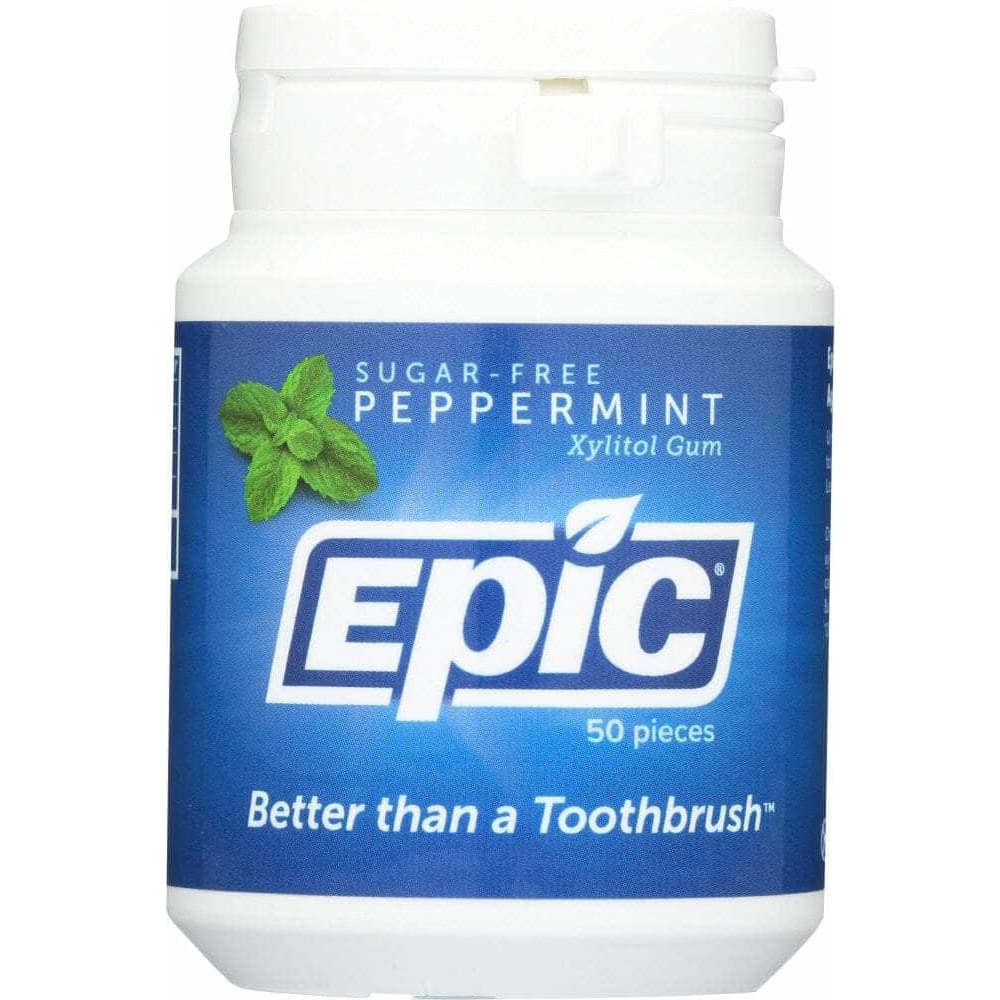 EPIC DENTAL Epic Dental Gum Peppermint Xylitol, 50 Pc