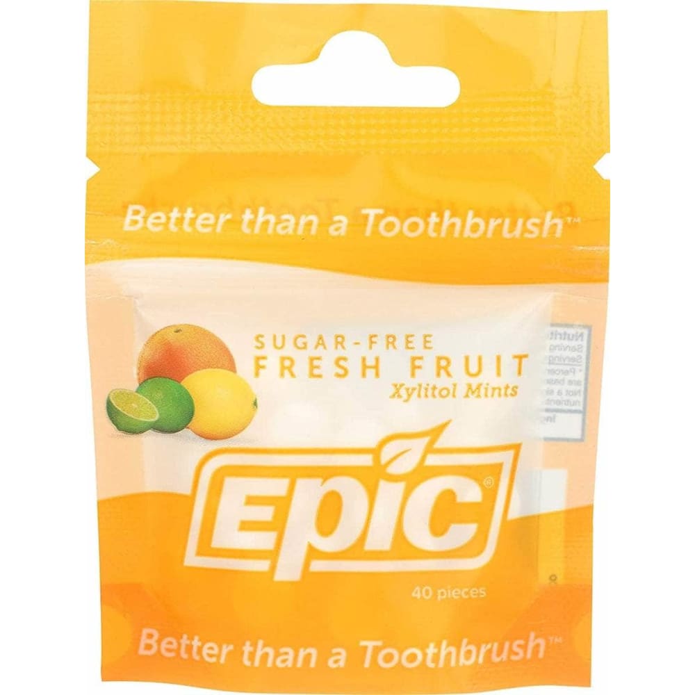 EPIC DENTAL Beauty & Body Care > Oral Care > Breath Fresheners EPIC DENTAL: Mint Fruit Xylitol, 40 pc