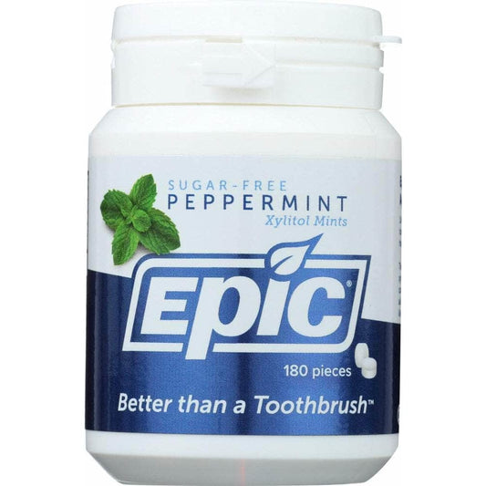 EPIC DENTAL Epic Dental Peppermint Xylitol Mints, 180 Pc