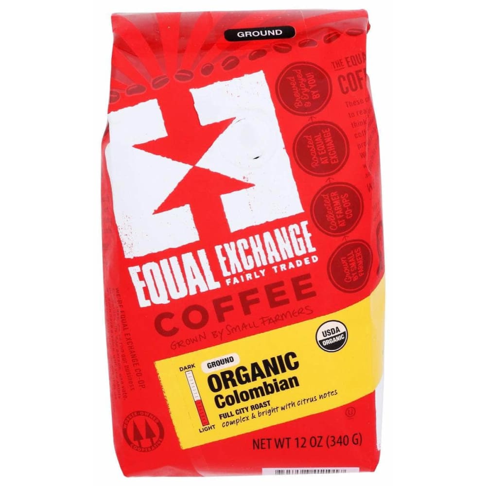 EQUAL EXCHANGE Equal Exchange Coffee Columbian Ground Organic, 12 Oz
