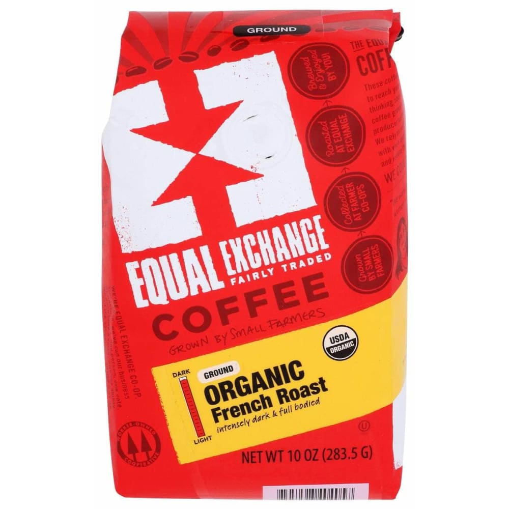EQUAL EXCHANGE Equal Exchange Coffee Ground French Roast Organic, 10 Oz