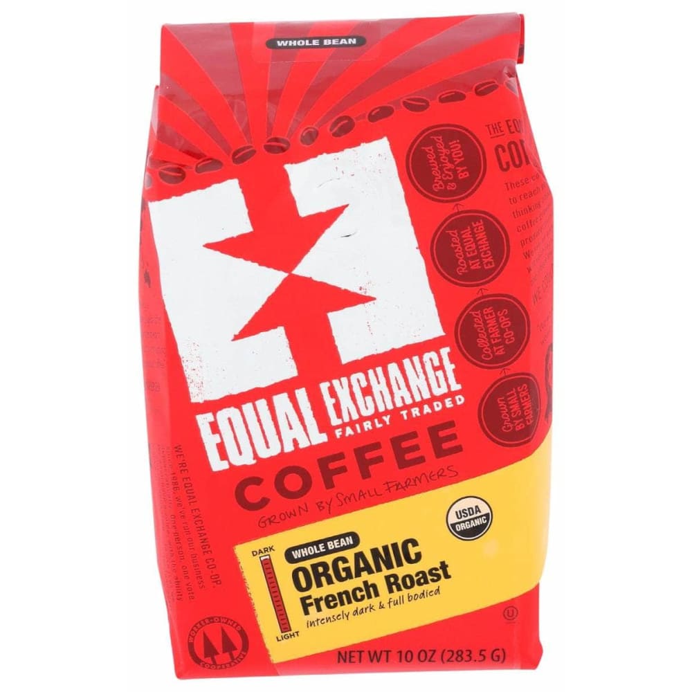 EQUAL EXCHANGE Equal Exchange Coffee Whole Bean French Roast Organic, 10 Oz
