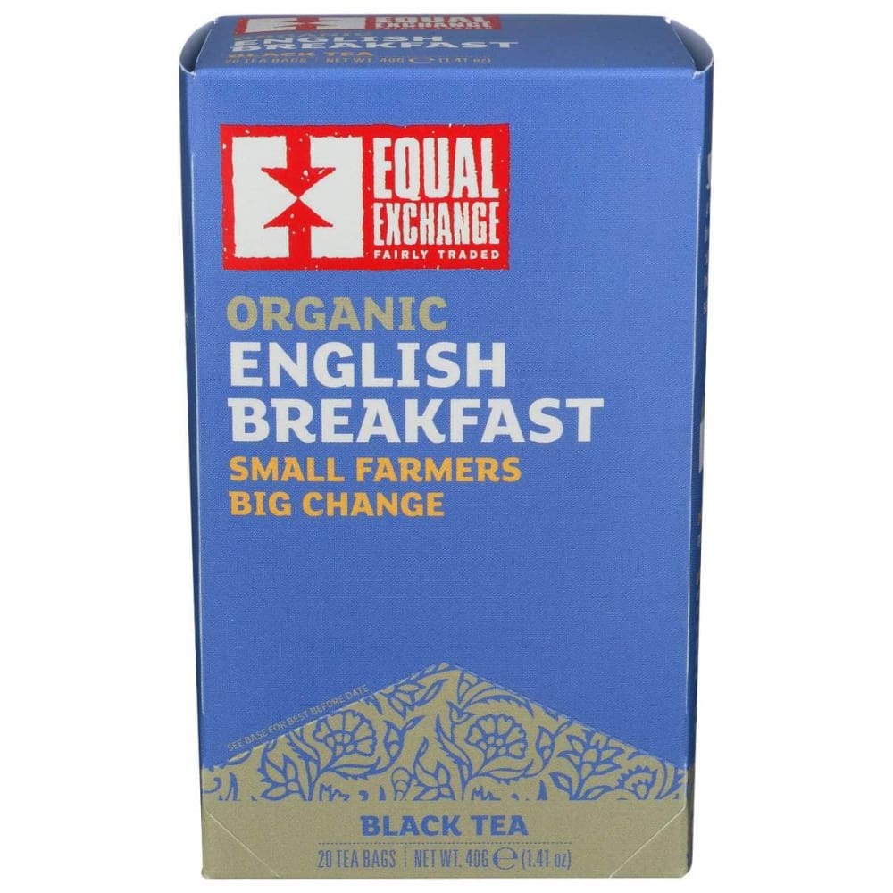 EQUAL EXCHANGE Equal Exchange English Breakfast Tea Organic, 20 Bg