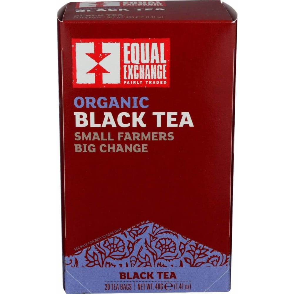 EQUAL EXCHANGE Equal Exchange Tea Black Organic, 20 Bg