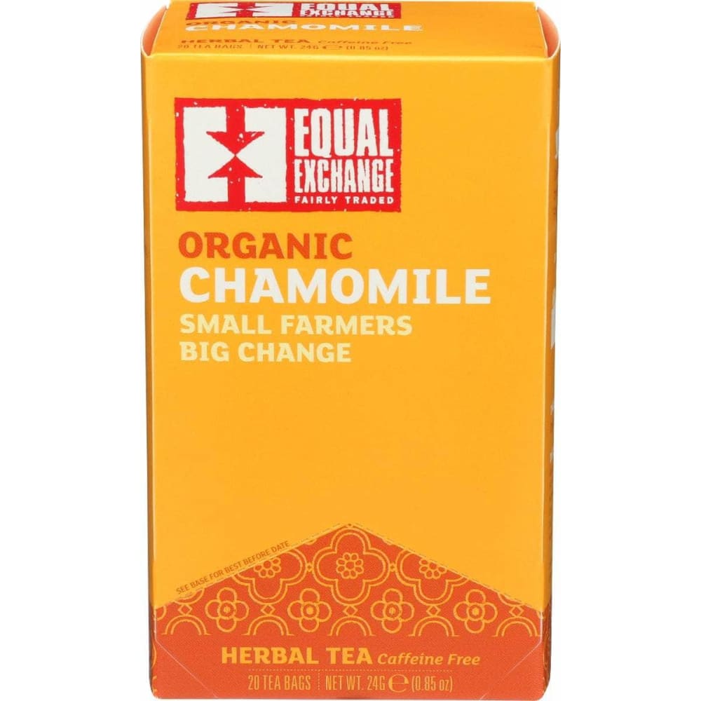 EQUAL EXCHANGE Equal Exchange Tea Chamomile Organic, 20 Bg