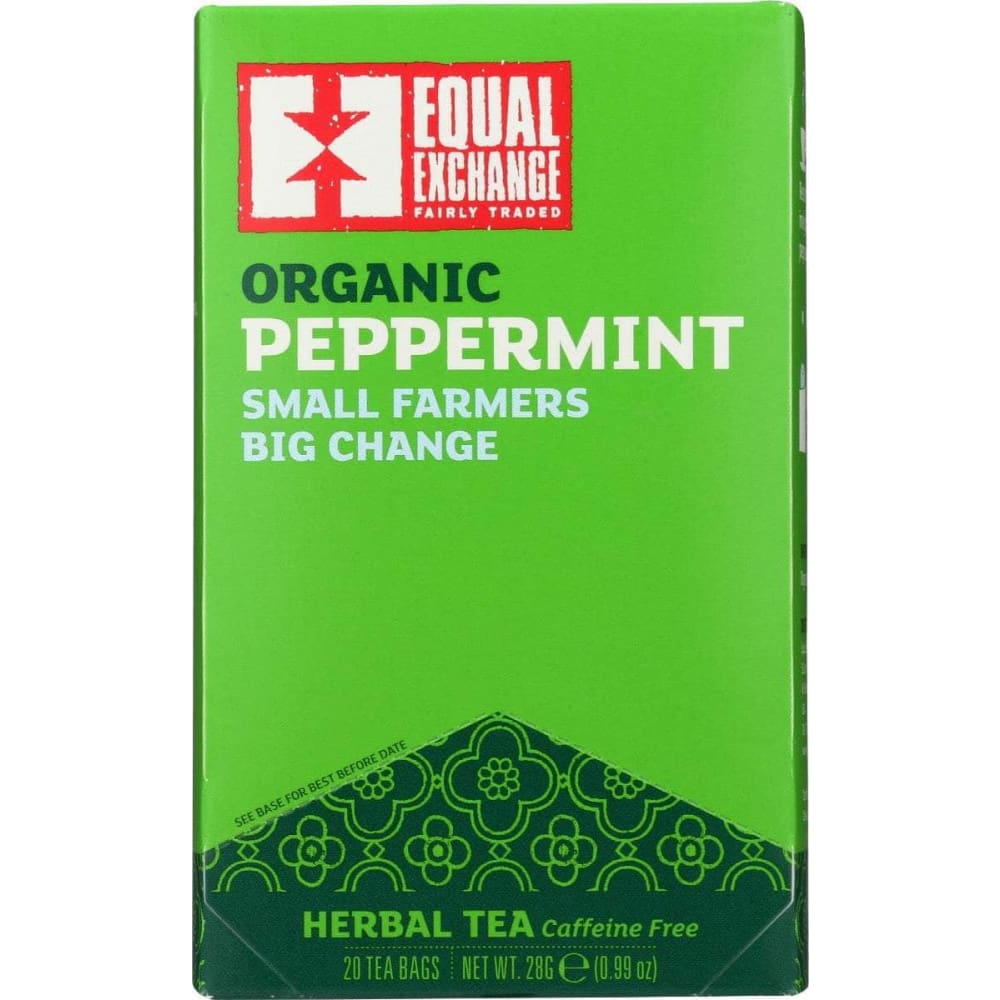 EQUAL EXCHANGE Equal Exchange Tea Peppermint Org, 20 Bg