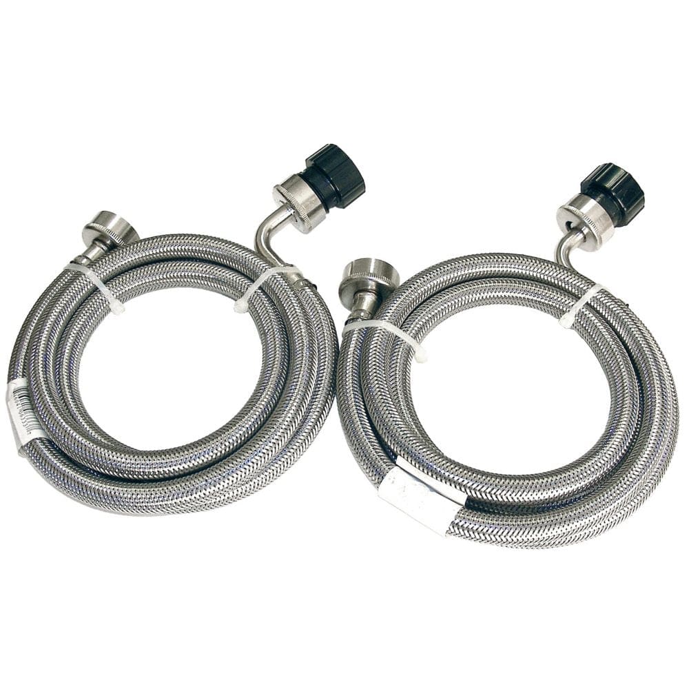 Equator Stainless Steel Washing Machine Hoses - Laundry Accessories - Equator