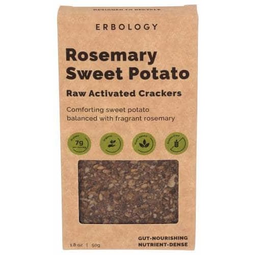 ERBOLOGY Grocery > Snacks > Crackers > Crackers Snack & Sandwich ERBOLOGY Crackers Rosemary Swt Pt, 1.8 oz