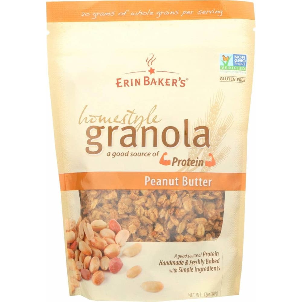 ERIN BAKERS ERIN BAKERS Homestyle Granola Peanut Butter, 12 oz