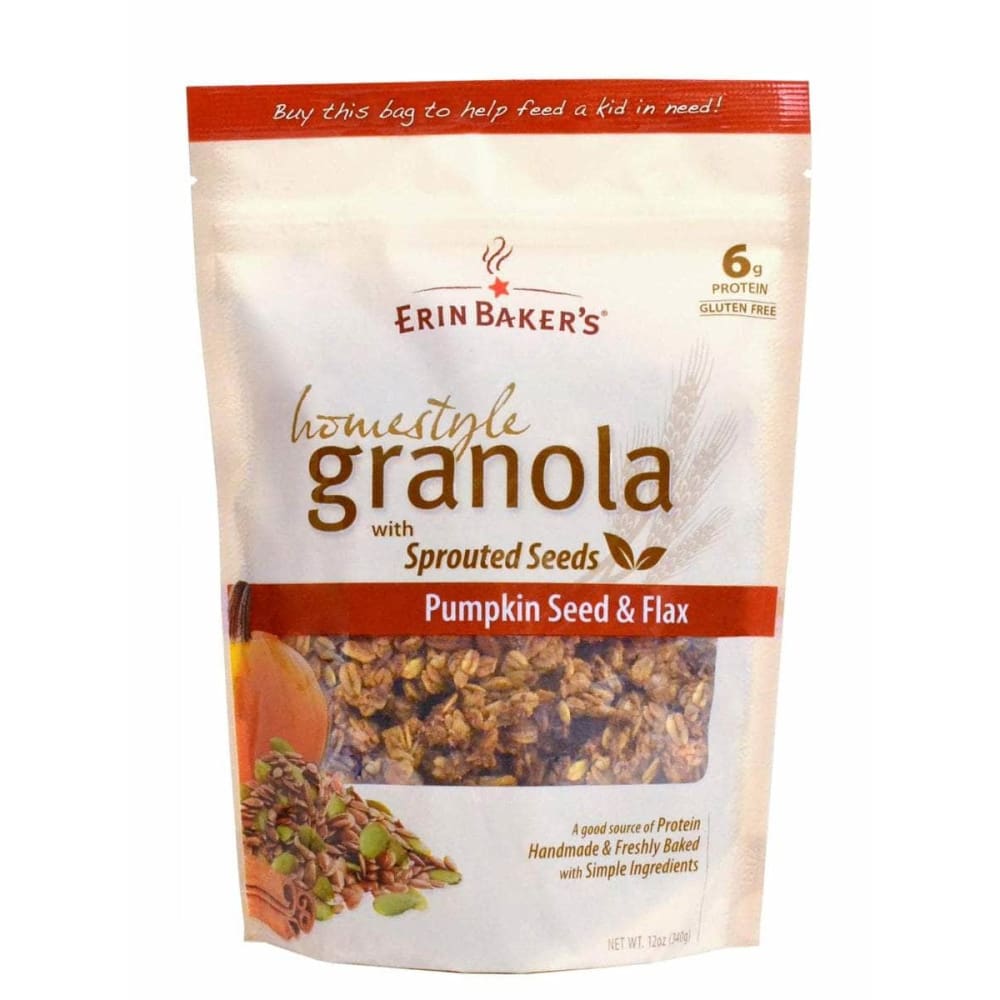 ERIN BAKERS ERIN BAKERS Homestyle Granola Pumpkin Seed and Flax, 12 oz