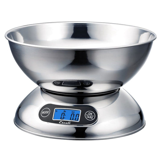 Escali R115 Rondo Stainless Steel Digital Scale - Food Preparation - Escali
