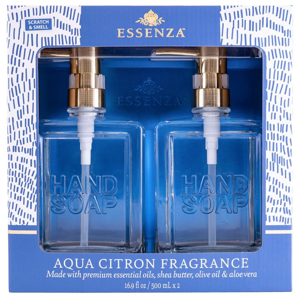 Essenza Aqua Citron Liquid Hand Soap (16.9 fl. oz. 2 pk.) - Hand Soap - ShelHealth