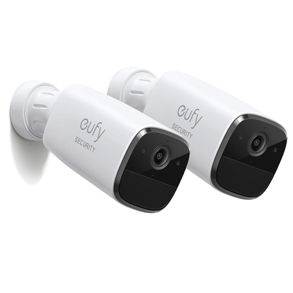 eufyCam Solo Pro 2K Wireless Outdoor Surveillance Camera (2 Pack) IP65 AI Detection No Monthly Fee - Surveillance Cameras - eufyCam