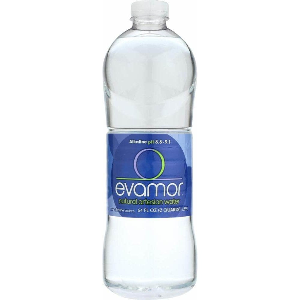 Evamor Evamor Naturally Alkaline Artesian Water, 64 oz