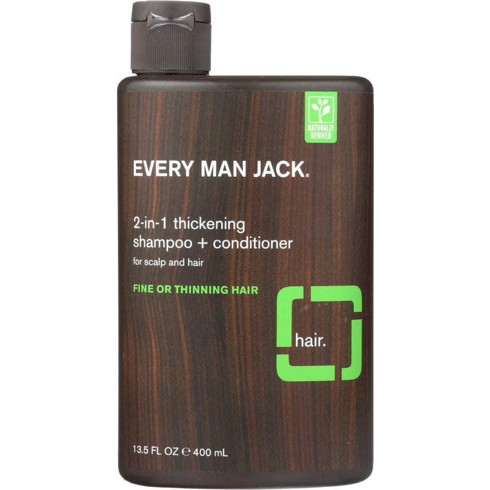 Every Man Jack Every Man Jack 2-in-1 Thickening Shampoo + Conditioner, 13.5 oz