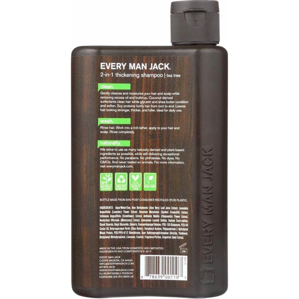 Every Man Jack Every Man Jack 2-in-1 Thickening Shampoo + Conditioner, 13.5 oz