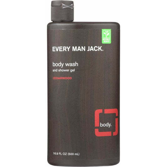 EVERY MAN JACK Every Man Jack Body Wash And Shower Gel Cedarwood, 16.9 Oz