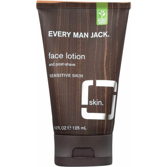 EVERY MAN JACK Every Man Jack Face Lotion And Post-Shave Fragrance Free, 4.2 Oz