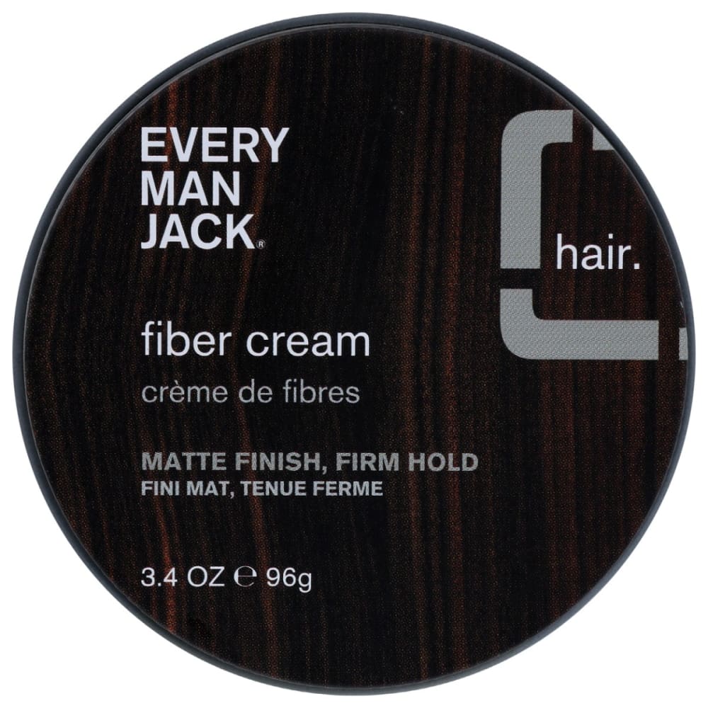 EVERY MAN JACK: Fiber Cream 3.4 oz (Pack of 3) - Beauty & Body Care > Hair Care > Hair Styling Products - EVERY MAN JACK