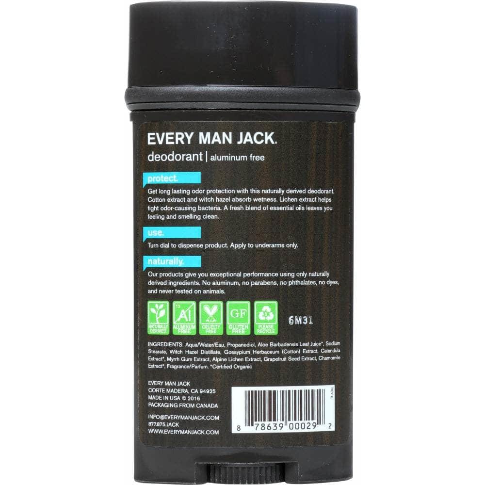 EVERY MAN JACK Every Man Jack Fresh Scent Deodorant, 3 Oz