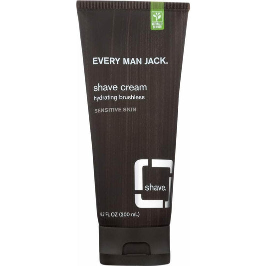 EVERY MAN JACK Every Man Jack Sensitive Skin Shave Cream Fragrance Free, 6.7 Oz