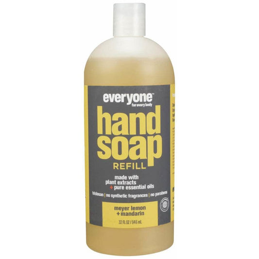 EVERYONE Everyone Meyer Lemon & Mandarin Hand Soap Refill, 32 Oz
