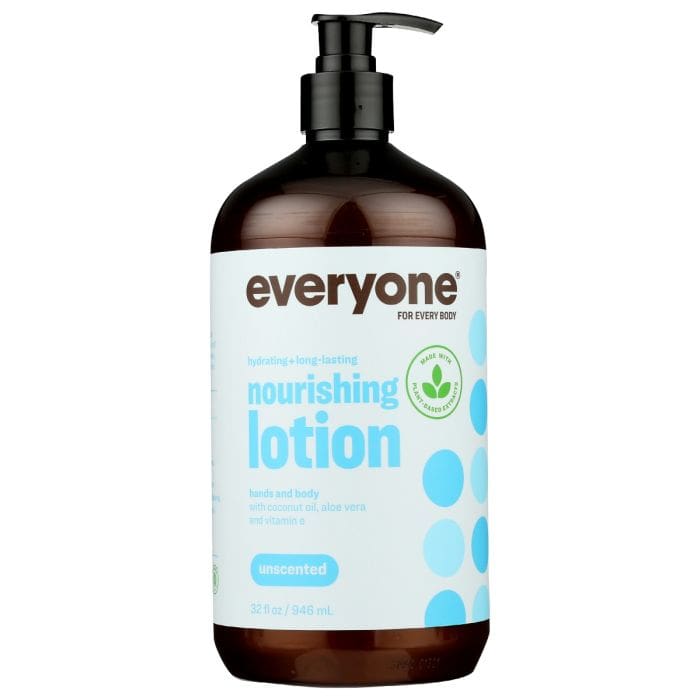 EVERYONE: Nourishing Unscented Lotion 32 oz (Pack of 2) - Beauty & Body Care > Skin Care > Body Lotions & Cremes - EVERYONE