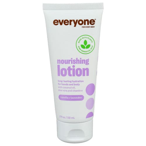 Everyone: Vanilla + Lavender Travel Size 2in1 Lotion 2 fo (Pack of 5) - Beauty & Body Care > Skin Care - Everyone