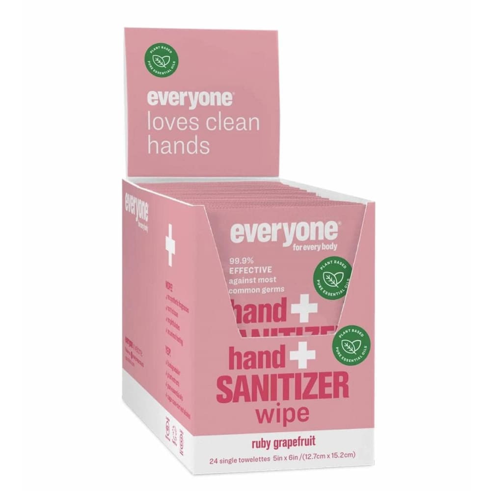 EVERYONE EVERYONE Wipes Sanitze Rby Grpfrt, 24 ea