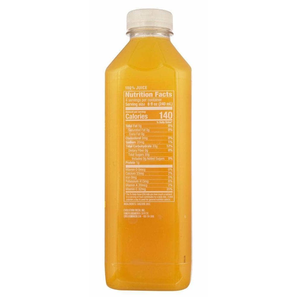 Evolution Fresh Evolution Fresh Tangerine Cold Pressed Juice, 32 fl oz