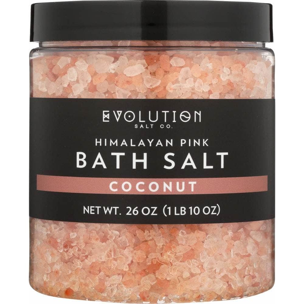 Evolution Salt Co Evolution Salt Himalayan Pink Bath Salt Coarse Coconut, 26 oz
