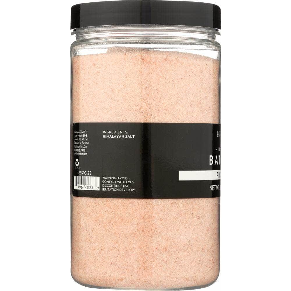 Evolution Salt Co Evolution Salt Himalayan Pink Bath Salt Fine Grind, 40 oz